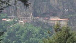 Sümela Manastırı’nda Kış
