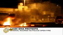 SUUDİ ARABİSTAN'DA PROTESTO