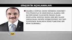 DİNÇER KÜRTÇE VE ALEVİLİK SEÇMELİ DERS