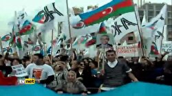 AZERBAYCANDA GÖSTERİLER