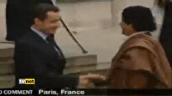 SARKO KADDAFİNİN PARASINI YEDİ