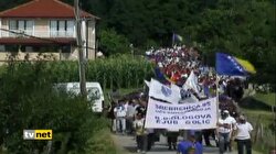 SREBRENİTSA'DA ANMA YÜRÜYÜŞÜ