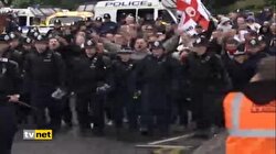 İSRAİLLLİ GÖSTERİCİ KENDİSİNİ YAKTI