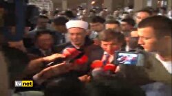 DAVUTOĞLU UÇAK ROPÖRTAJI