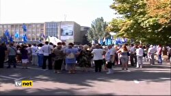 UKRAYNA'DA DİL PROTESTOLARI