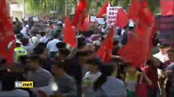 ÇİN'DE JAPOMYA KARŞITI GÖSTERİLER
