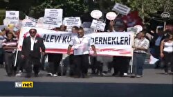 ALEVİLER EYLEMDE