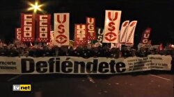 İSPANYA EMEKLİ PROTESTOLAR