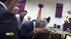 BAKAN TELEFONA BAKINCA YOKUŞA SARAN KAMYON