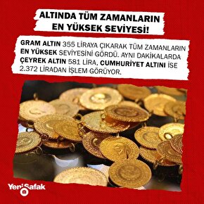 Altında tüm zamanların en yüksek seviyesi!