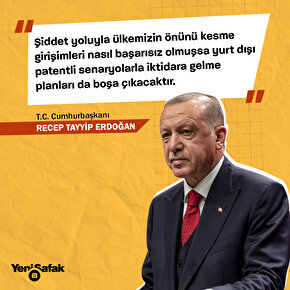 Cumhurbaşkanı Erdoğan: Türkiye’de sandık ve demokrasi dışında hiçbir meşruiyet alanı yoktur.