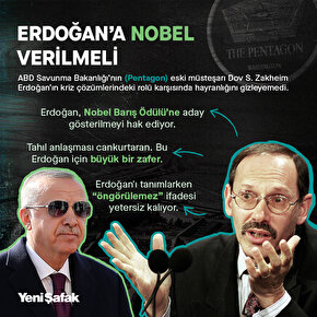 Eski Pentagon yetkilisinden Erdoğana Nobel verilmeli çağrısı