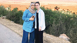Zeytin Dalı şehidi Fatih Mehmethan'ın eşi yıldönümünde bölgeye gitti: Afrin’de olmaya mecburduk