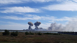 Kırım'daki askeri havaalanında patlama meydana geldi