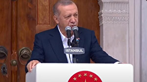 Cumhurbaşkanı Erdoğan restorasyonu tamamlanan Üsküdar Ayazma Camii'ni ibadete açtı