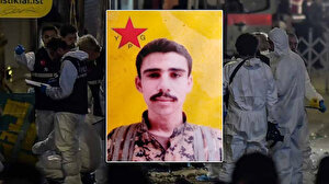 İstiklal patlamasının kilit isminin terör örgütü YPG'nin sembolü önünde fotoğrafı ortaya çıktı