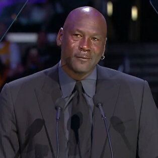 Staples Center'da duygusal anlar: 'MJ, Kobe'yi anlattı'