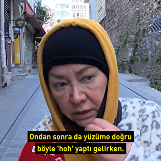 İstiklal Caddesi'nde 'öksürerek' gasp girişimi