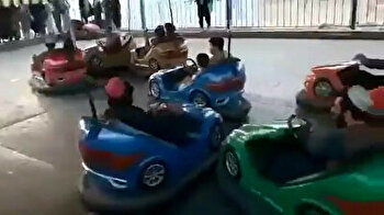 Taliban swing by amusement park to ride bumper cars, merry-go-round with guns