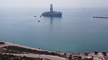 Turkey's fourth drilling ship arrives at Tasucu Port in Mersin
