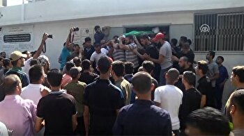 Funeral ceremony in Gaza