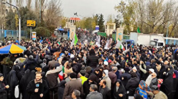 Iranian protesters stage demonstration after Friday prayer