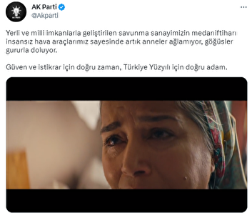 AK Parti'den tüyleri diken diken eden İHA videosu: Artık anneler ağlamıyor