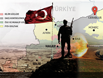 Türkiye, sınırındaki terör örgütlerini temizlemek için 24 Ağustos'ta Fırat Kalkanı Harekatı'nı başlattı. 