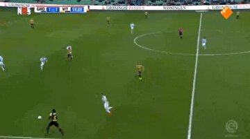 Kendi kalesine öyle bir gol attı ki
