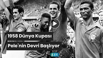 17 yaşındaki Pele’nin damga vurduğu bir turnuva: 1958 Dünya Kupası
