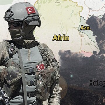 Türk Silahlı Kuvvetleri, Zeytin Dalı Harekatı'nda ilerleyişini sürdürüyor. 