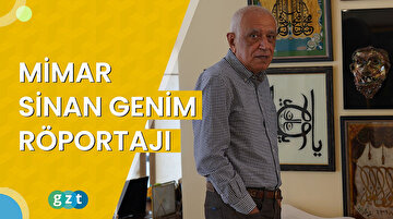 Sinan Genim: "Bir ülkede güzel sanat faaliyetleri bir noktaya çıkıyorsa mimarinin geride kalması söz konusu değildir."