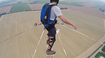 Şimdiye kadar yapılmış en tehlikeli 'base jump' atlayışı
