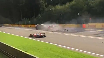 Formula 2'de yürekleri ağza getiren kaza