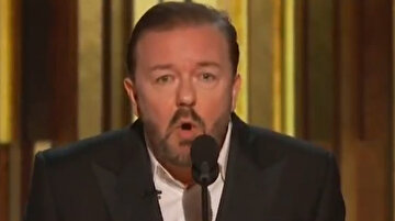 Ricky Gervais’in açılış konuşması Altın Küre’ye damga vurdu