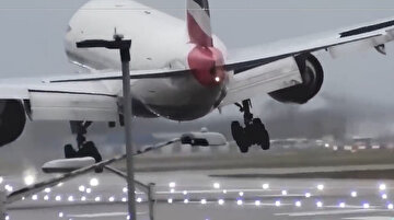 Ciara Fırtınası uçak pilotlarının korkulu rüyası oldu