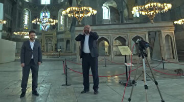 Ayasofya'nın akustiği ilk kez kayıt altına alındı