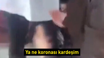 Koronavirüs testi yaptırmamak için doktorlara böyle direndi