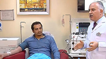Yeni tip koronavirüsü yenen doktor ilk plazma bağışçısı oldu
