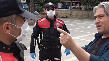 Adanalı şahsın şaşırtan maske inadı