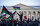 Yüzlerce vatandaş ellerindeki Azerbaycan ve Türk bayraklarıyla Gence Azadlık Meydanı'na geldi.