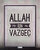 Allah için vazgeç