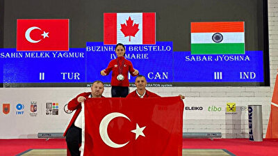 التركية شاهين تفوز بـ3 ميداليات في بطولة العالم لرفع الأثقال