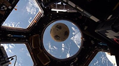 Soccer ball completes its mission in space after 30 years