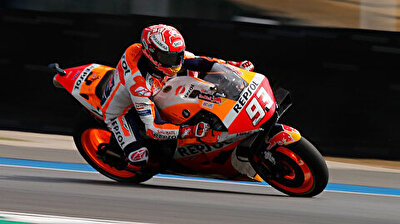 Marquez fastest in Thailand after huge crash and hospital visit