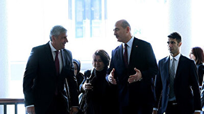 وزير الداخلية التركي يلتقي مدير مركز تطوير سياسات الهجرة