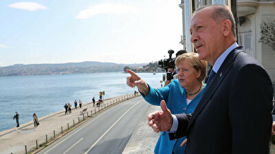 Turkish president meets German chancellor in Istanbul