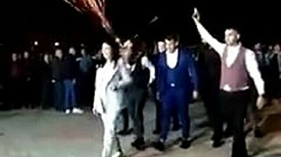 Inspired by Turkish crime drama, wedding guests fire gunshots into the air