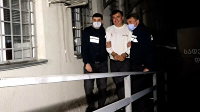 Former Georgian president detained after return to country