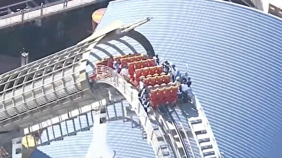 Hollywood Dream Turns Into Nightmare As 35 Get Stranded Aboard Giant Rollercoaster Riders Top In Japan